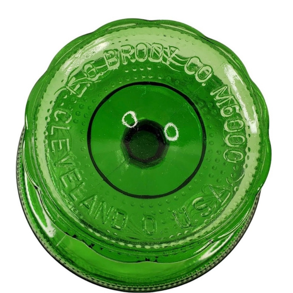 E.O. Brody Co. pressed glass dish MCM